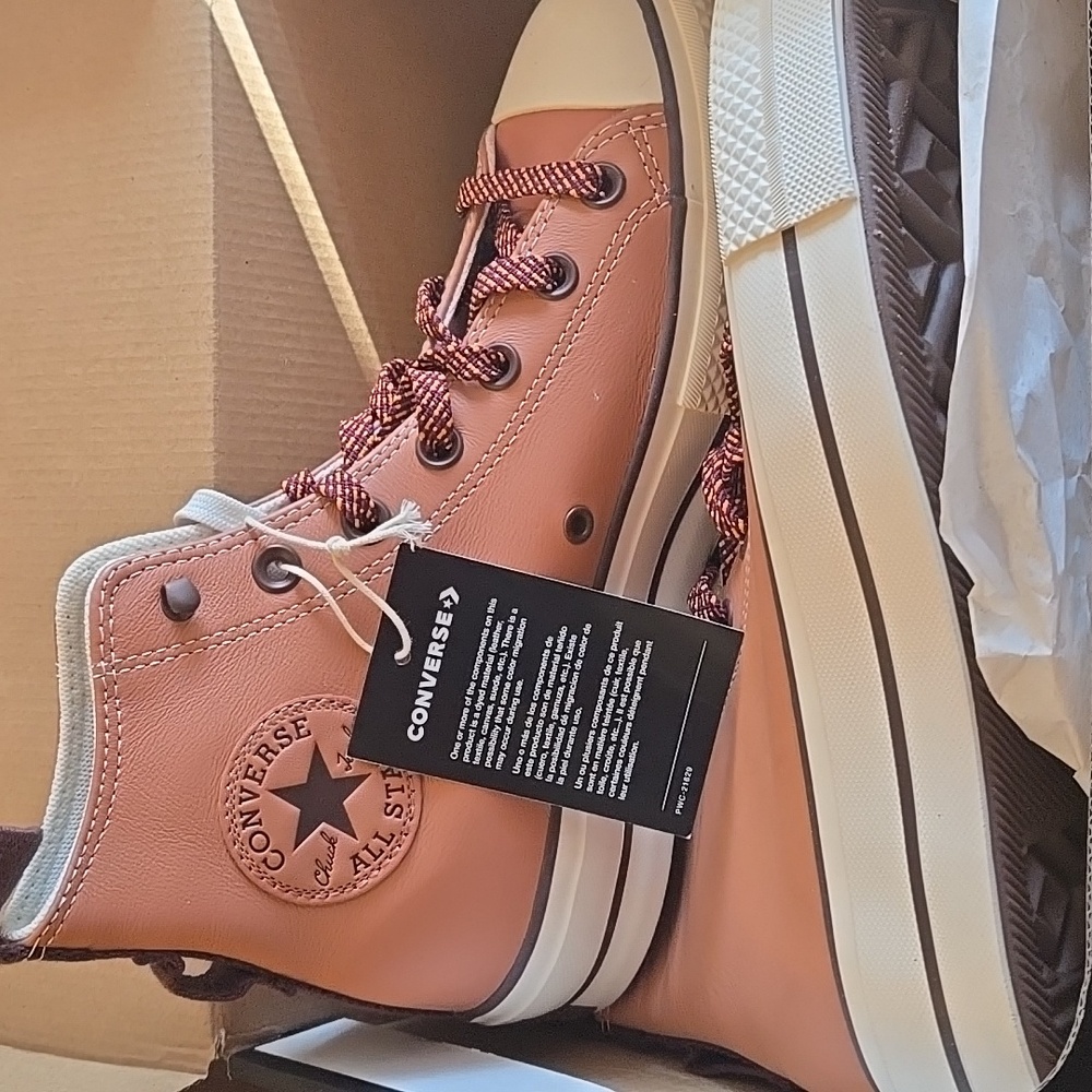 Hightop platform converse
